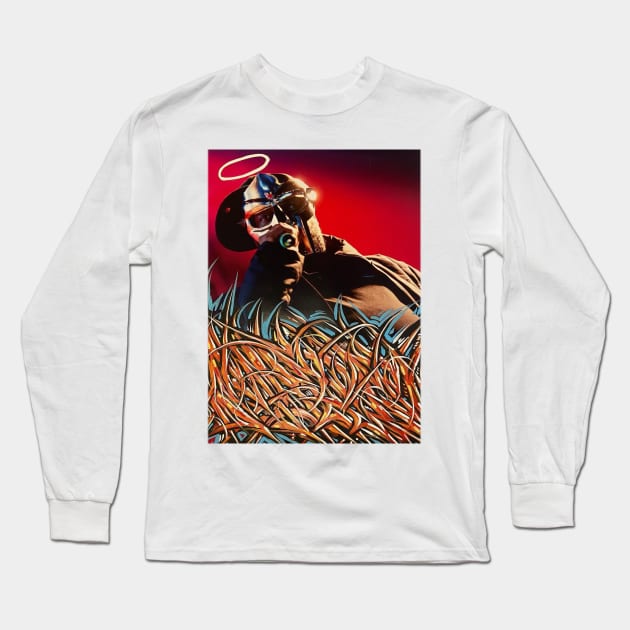 mf doom Long Sleeve T-Shirt by GEULISPISAN